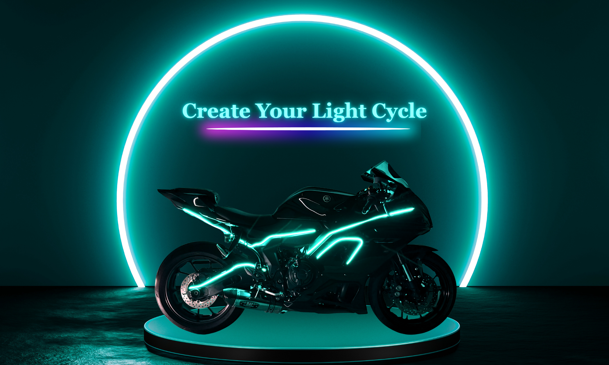 Motorcycle Lighting Kit, Neon Led Strips, Tron LightCycle to Life ...